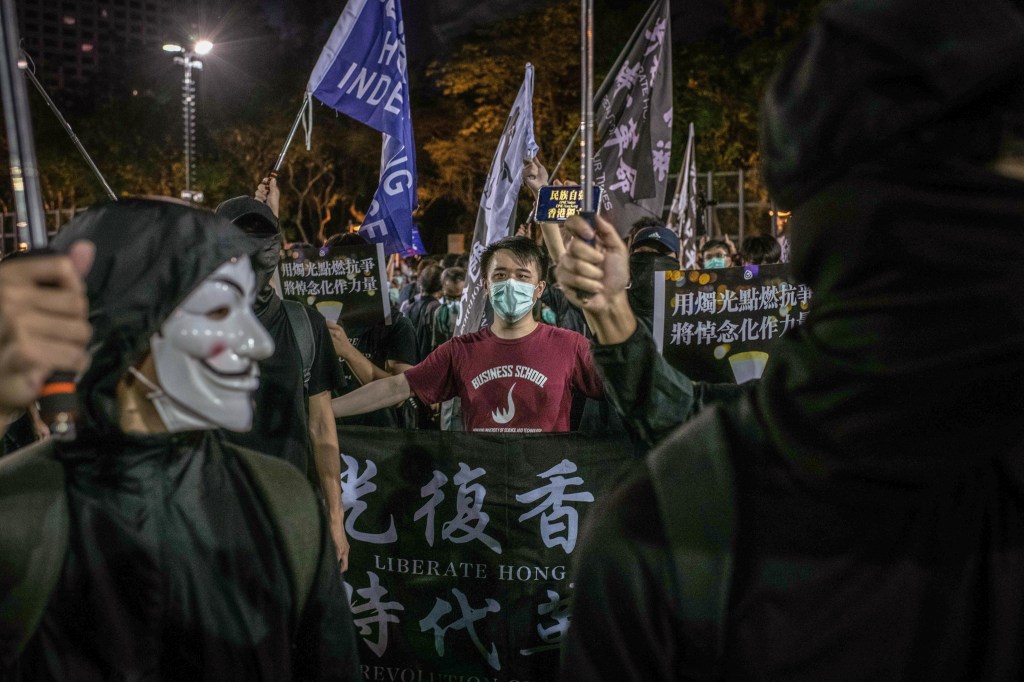 Protestos pró-democracia em Hong Kong