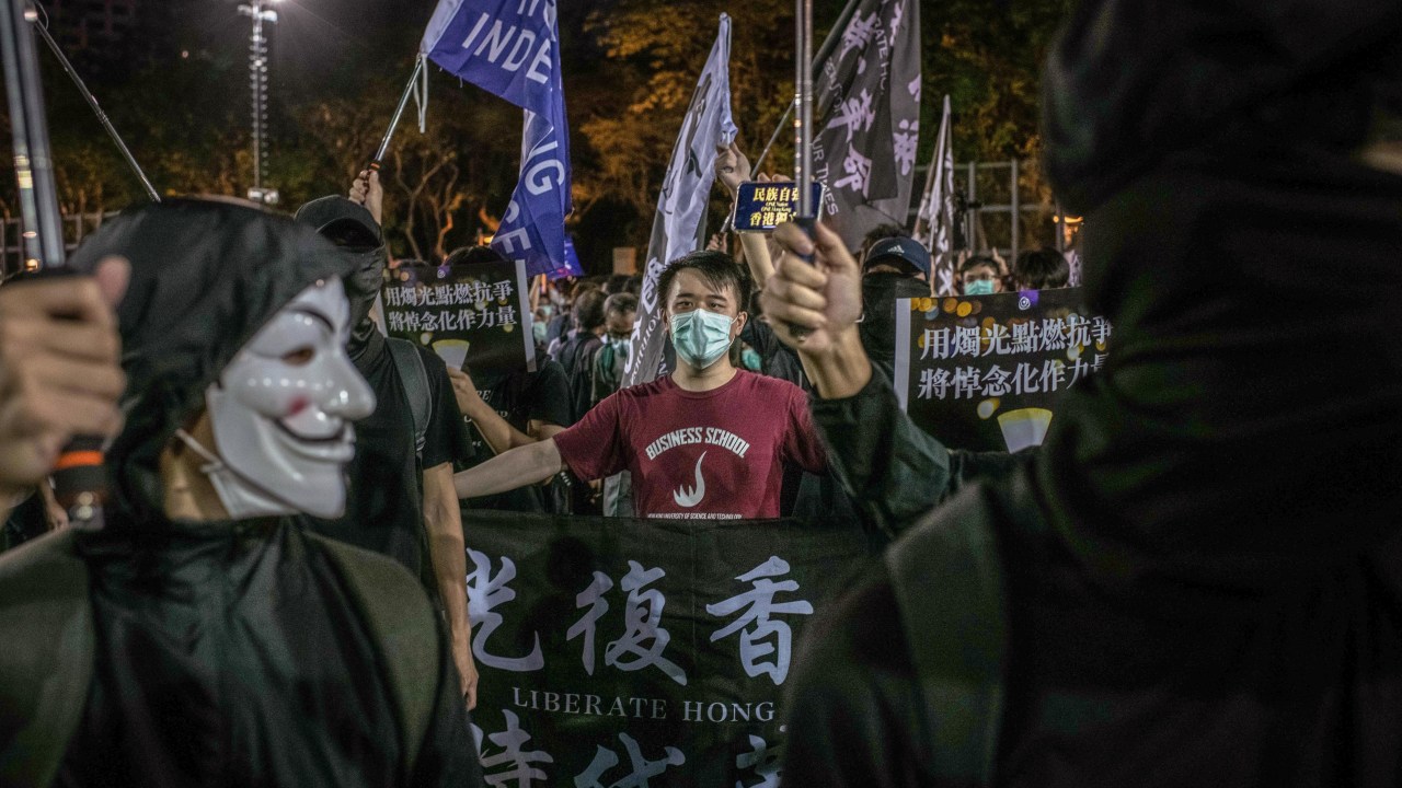 Protestos pró-democracia em Hong Kong