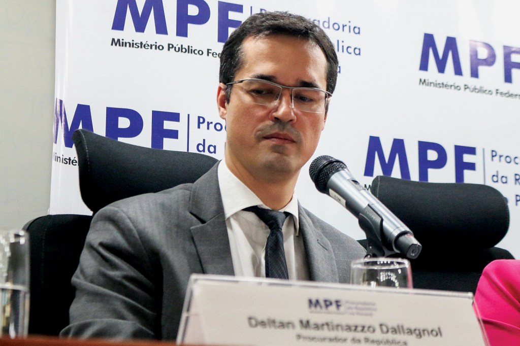 O ex-procurador Deltan Dallagnol, à época um dos principais condutores da Lava-Jato no MPF do Paraná
