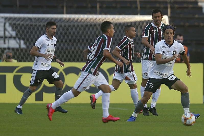 Semifinal da Taça Rio entre Fluminense e Botafogo, no Engenhão