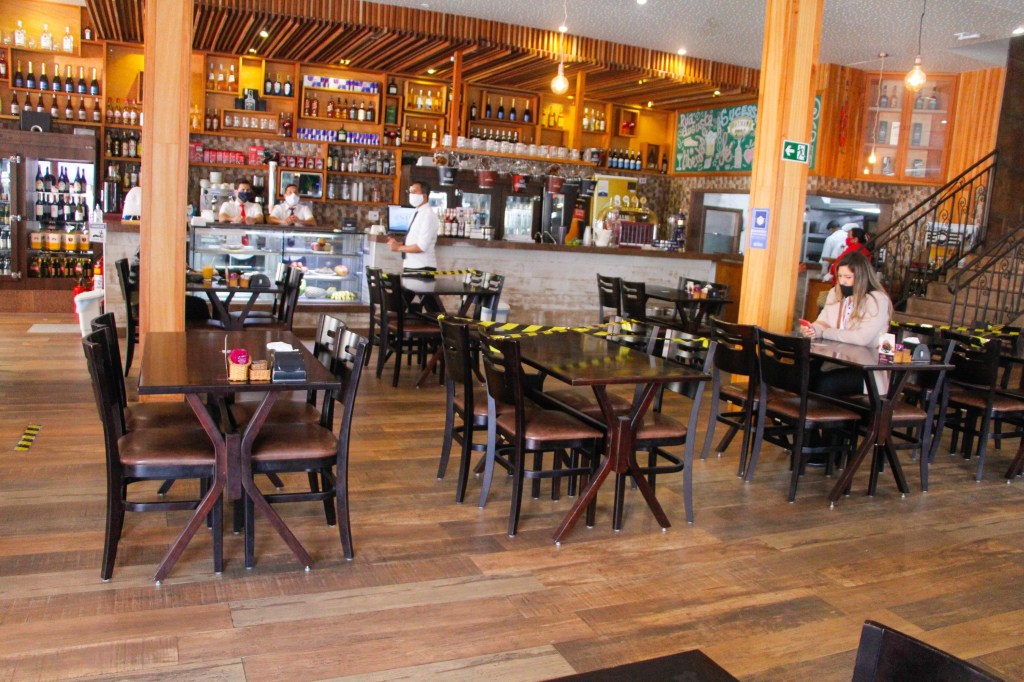 Bar e restaurante na região da Augusta, em São Paulo