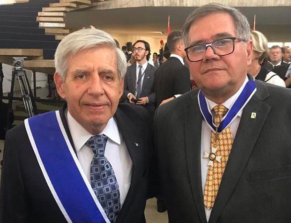 General Heleno e o médico General Heleno e o médico