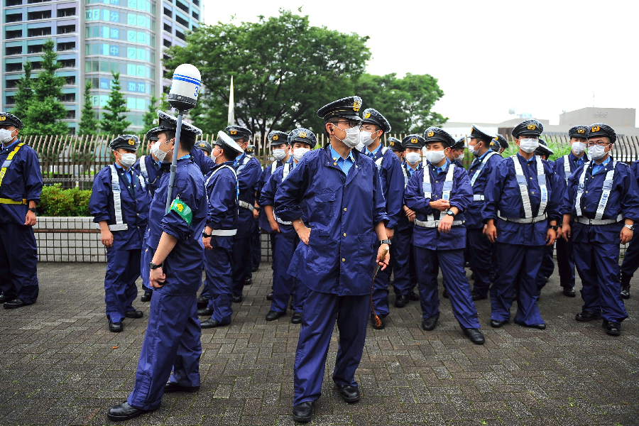 Policiais japoneses - Polícia do Japão