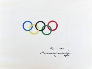 Anéis Olímpicos Coubertin