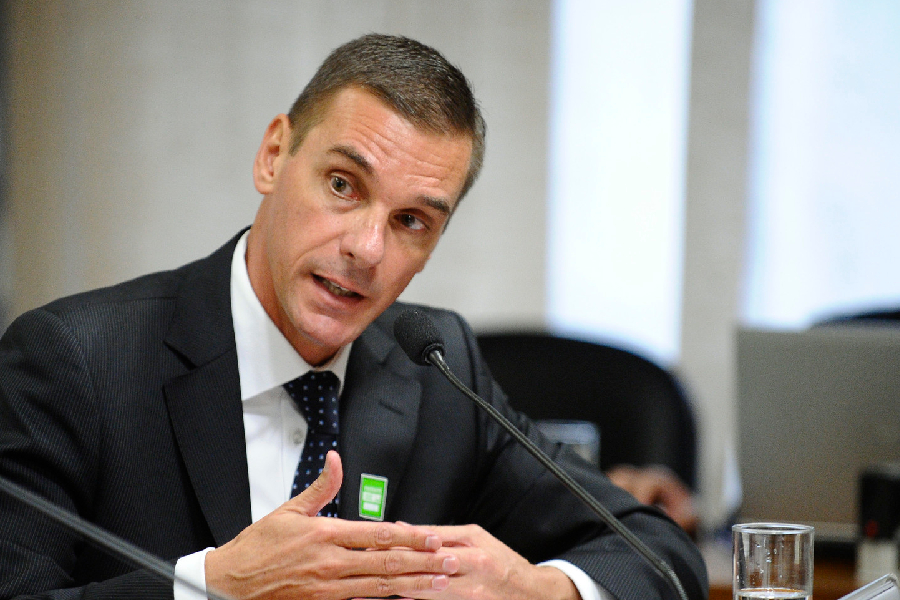 O presidente do HSBC Brasil, André Guilherme Brandão (05/05/2015)