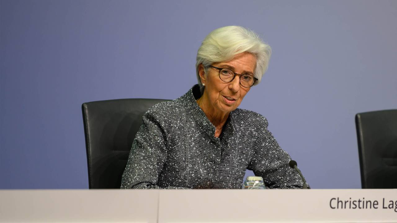 Christine Lagarde, presidente do Banco Central Europeu