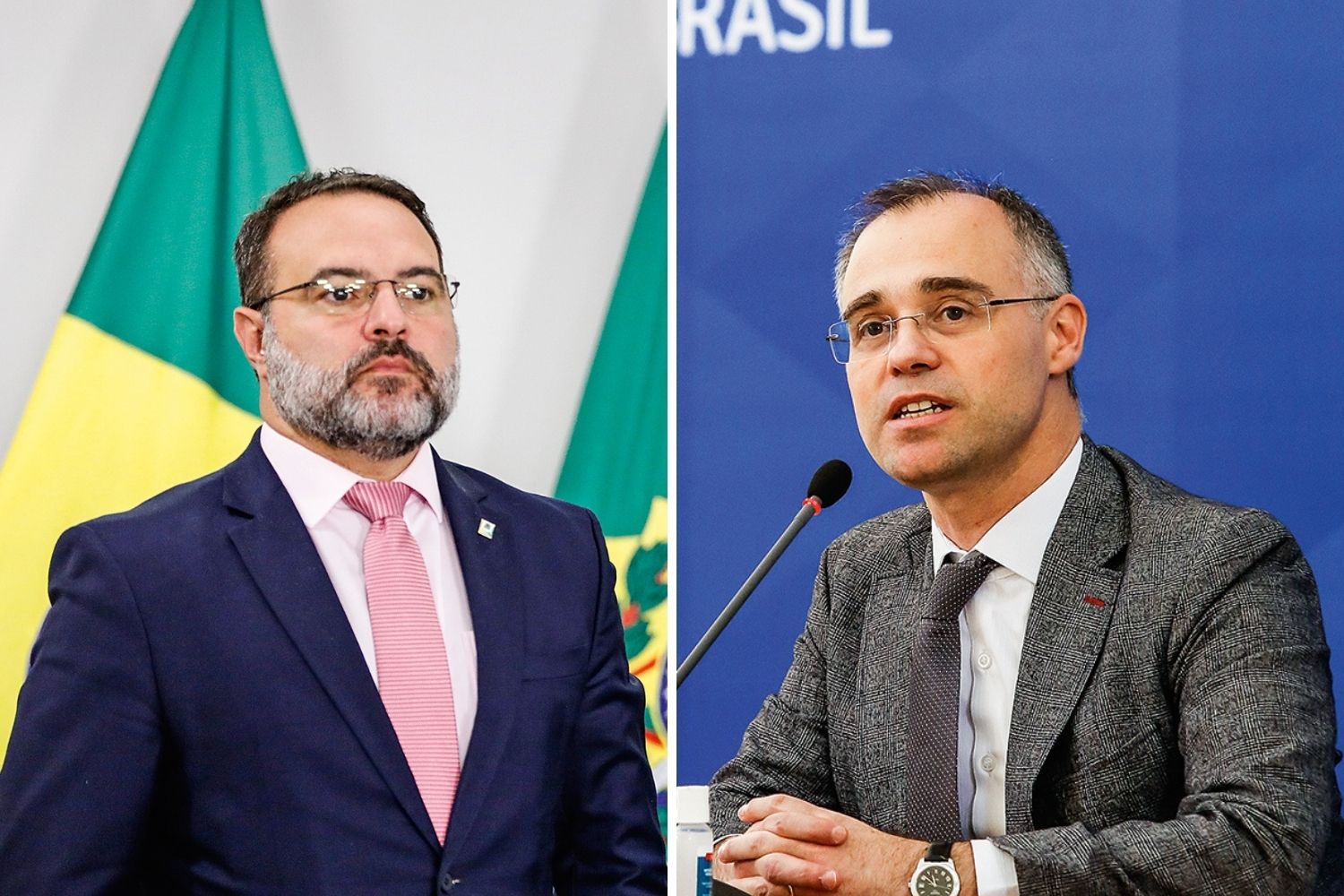 BOLSA DE APOSTAS - Jorge Oliveira e André Mendonça: os dois mais cotados para assumir a próxima vaga no STF -