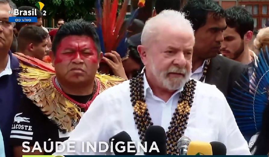 Lula em Roraima