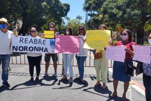 Noronha – protesto 2