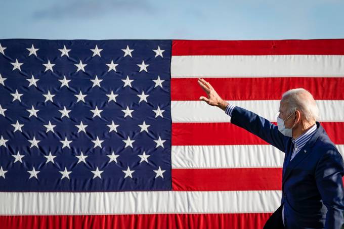 Joe Biden Campaigns For President In Pennsylvania
