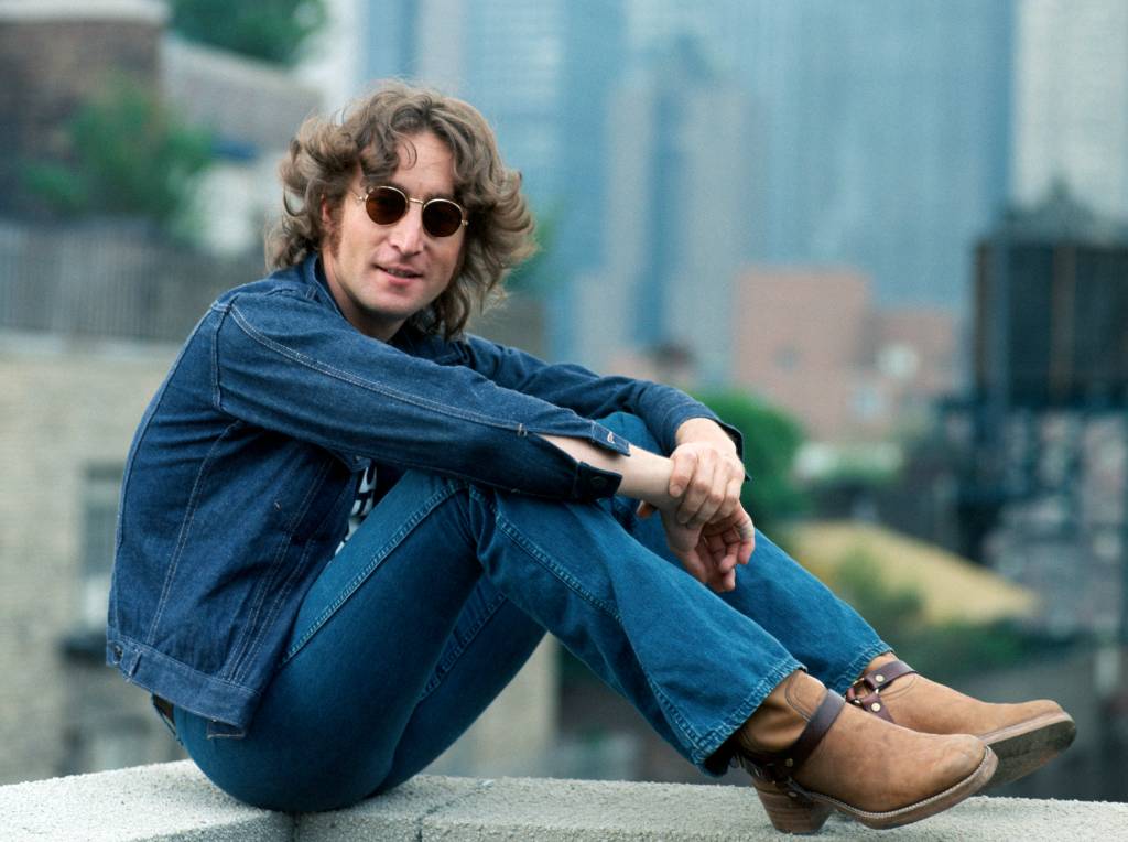 John Lennon em Nova York por Bob Gruen -