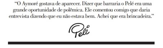 Comentário Pelé