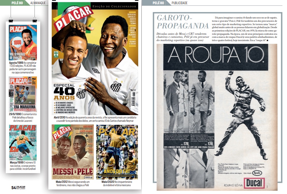 Love, Love, Love… as despedidas do Rei Pelé - Placar - O futebol