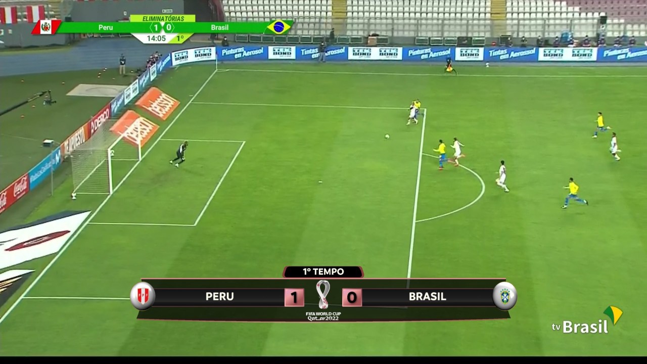 Peru x Brasil na TV Brasil