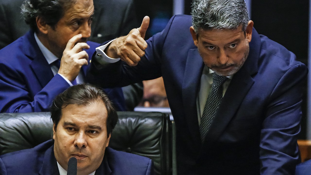 PODER - Rodrigo Maia e Arthur Lira: os candidatos medem força -