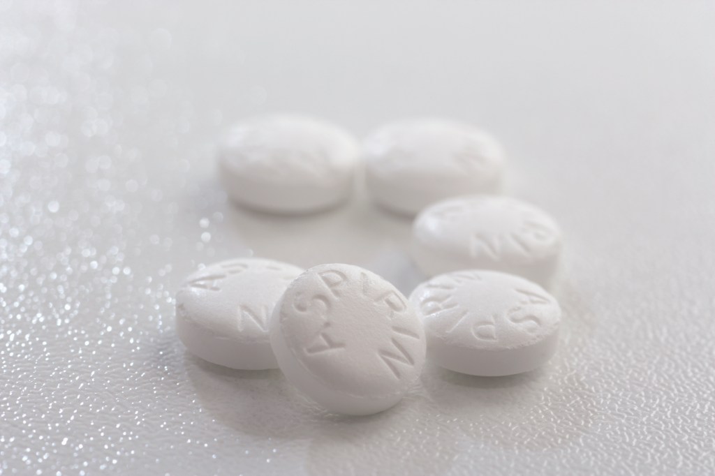 Aspirina comprimido remédio