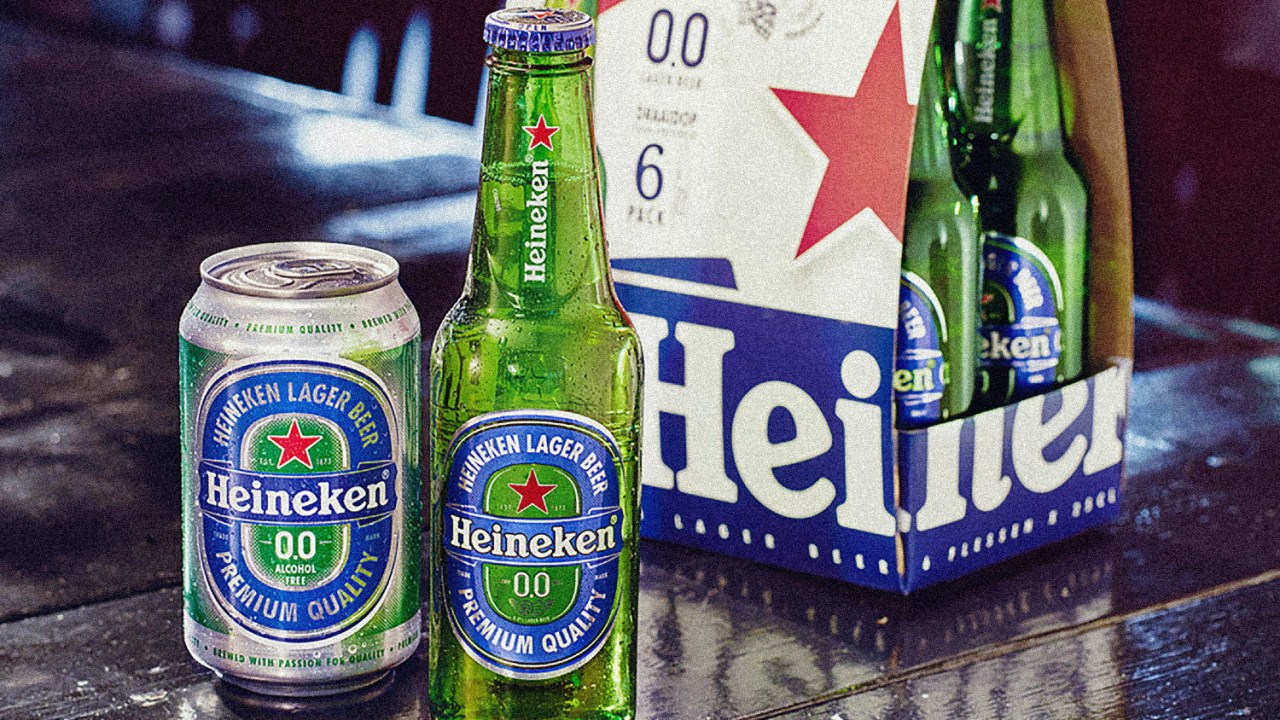 Novas cervejas da Heineken sem álcool