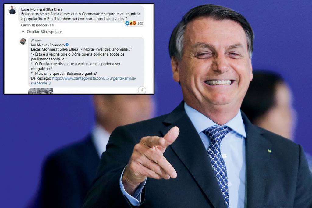 COMEMORAÇÃO - O presidente e a mensagem chocante na rede social: “Mais uma que Bolsonaro ganha” -
