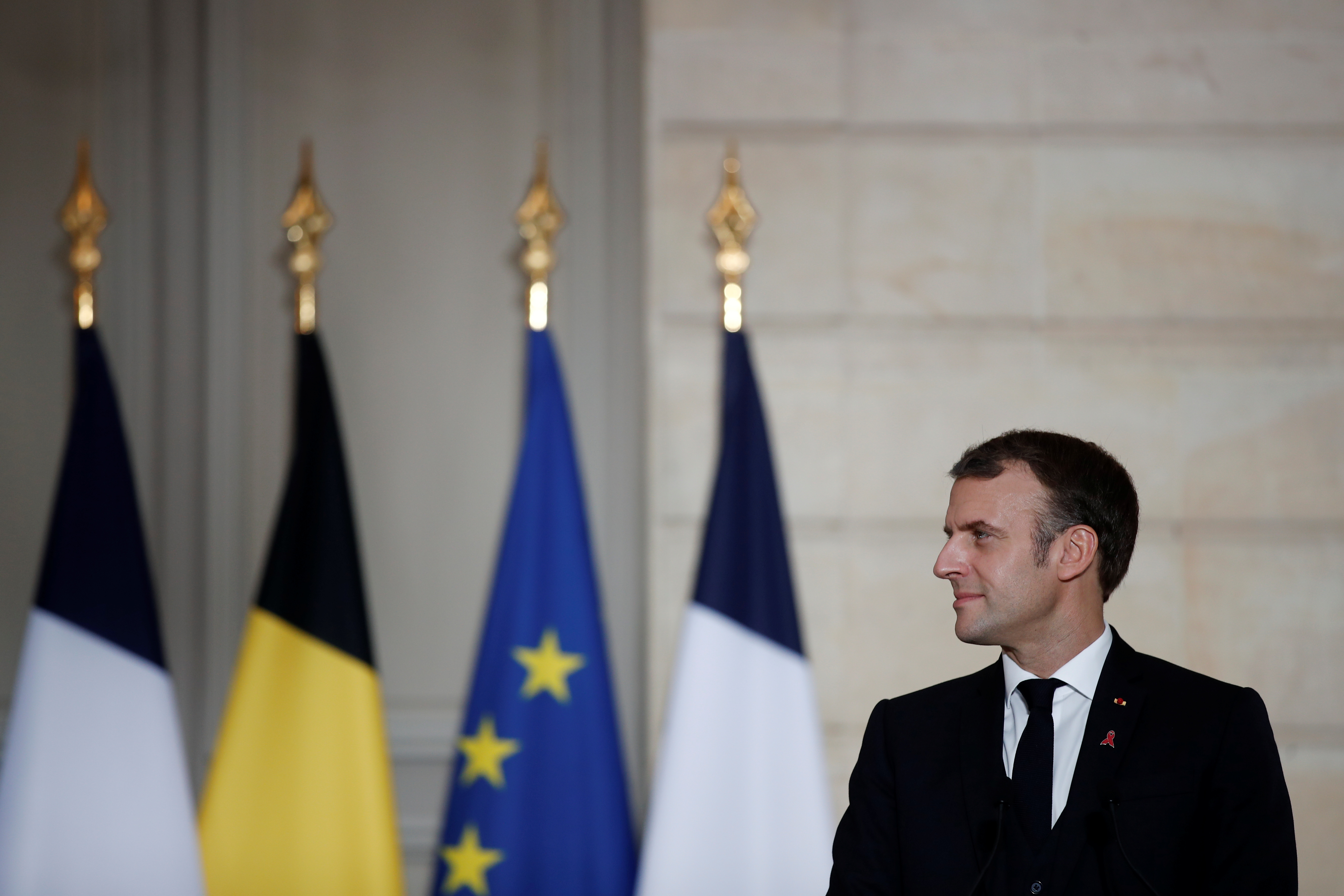 O presidente da França, Emmanuel Macron