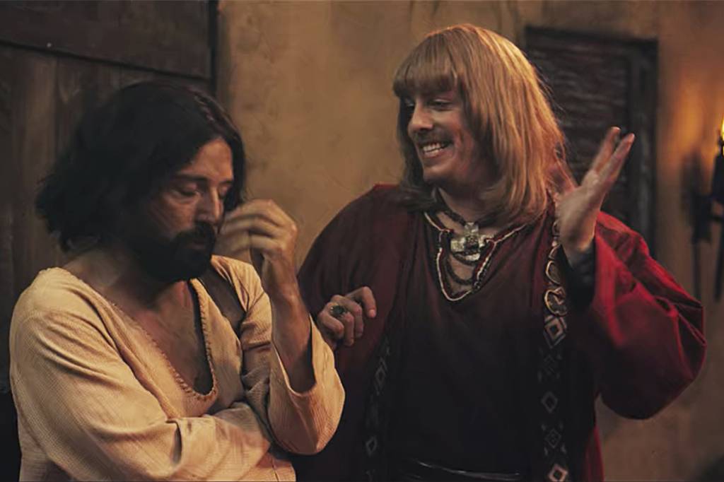 DISCÓRDIA - O Jesus gay (Gregório Duvivier) e Porchat no filme de 2019: ataques covardes de intolerância -