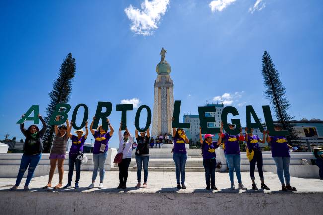 International Women’s Day Demonstration In El Salvador