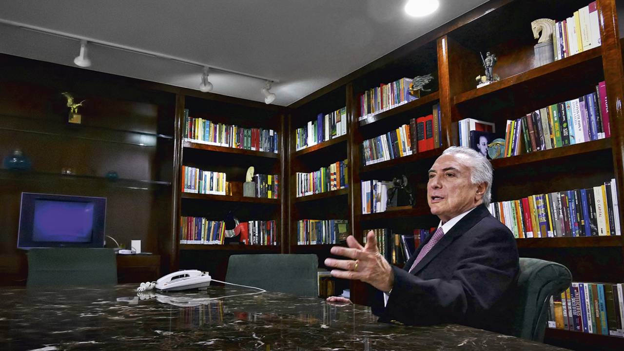 DE VOLTA - Temer: o ex-presidente propõe criar um “centro expandido” -