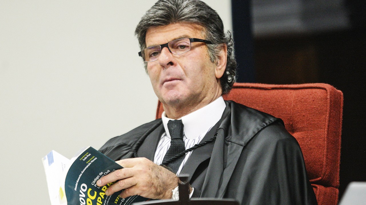 O ministro Luiz Fux, do Supremo Tribunal Federal (STF)