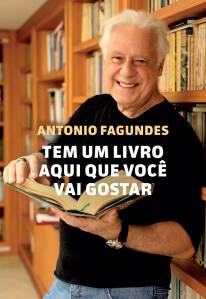 Capa da obra 'Tem um Livro Aqui que Você Vai Gostar', de Antonio Fagundes