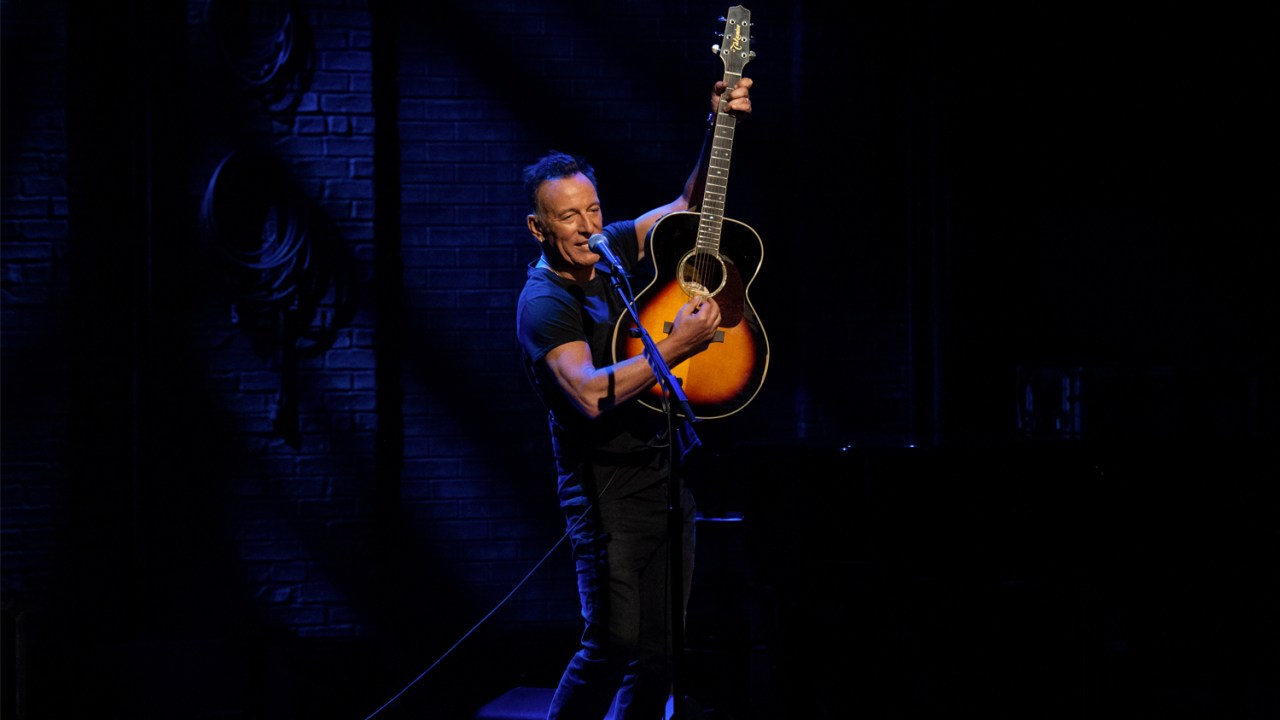 Bruce Springsteen em documentário 'Springsteen on Broadway', na Netflix