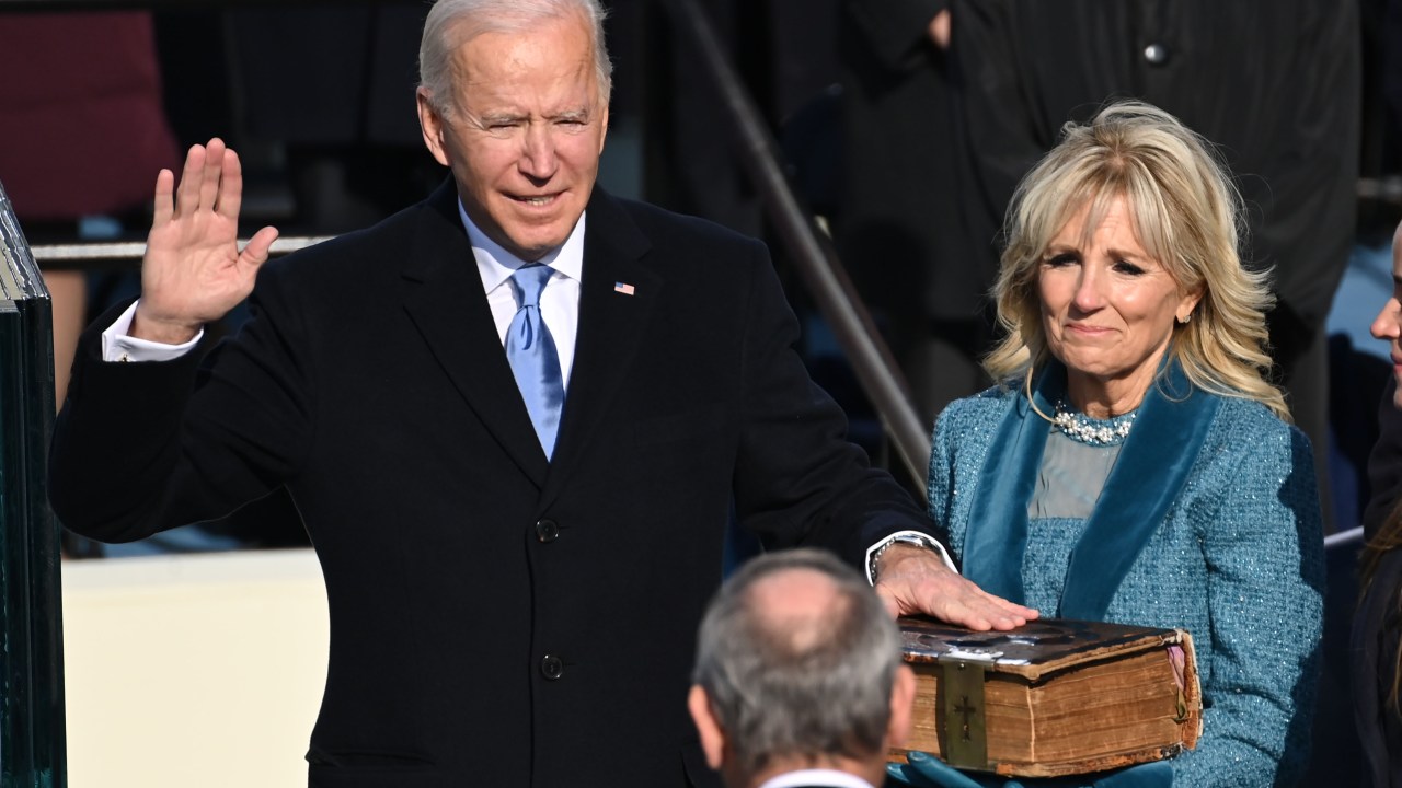 Joe Biden faz juramento de posse nos Estados Unidos - 20/01/2020