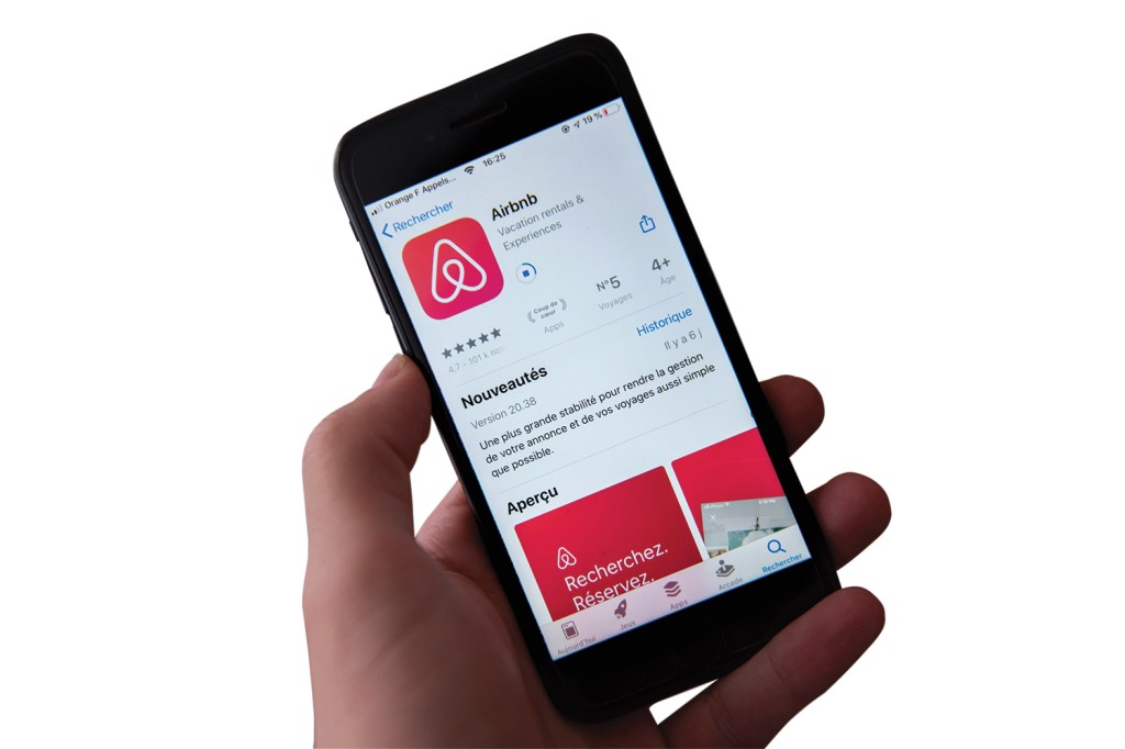 App do Airbnb