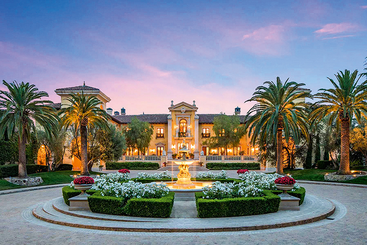 VILLA FIRENZE - Luxo à italiana em Los Angeles: 160 milhões de dólares -