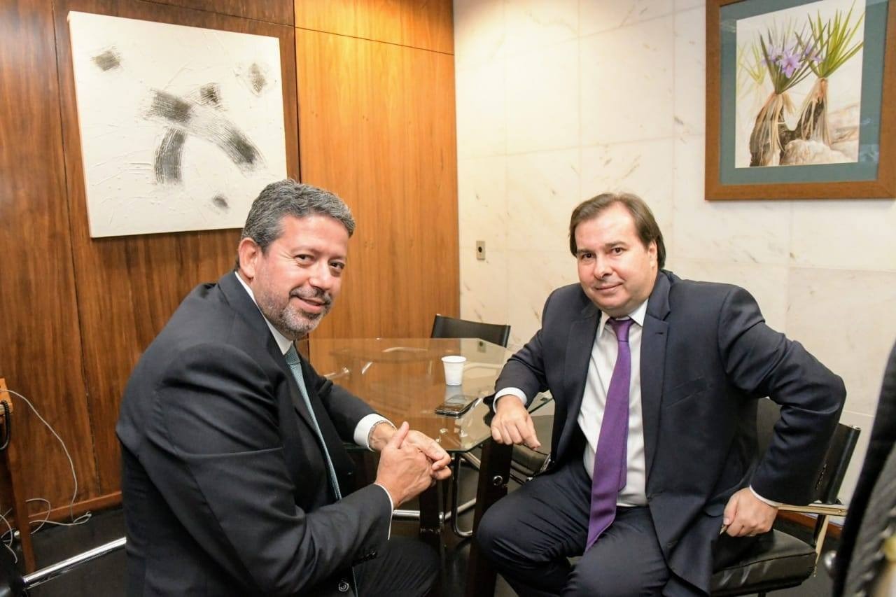 Arthur Lira e Rodrigo Maia