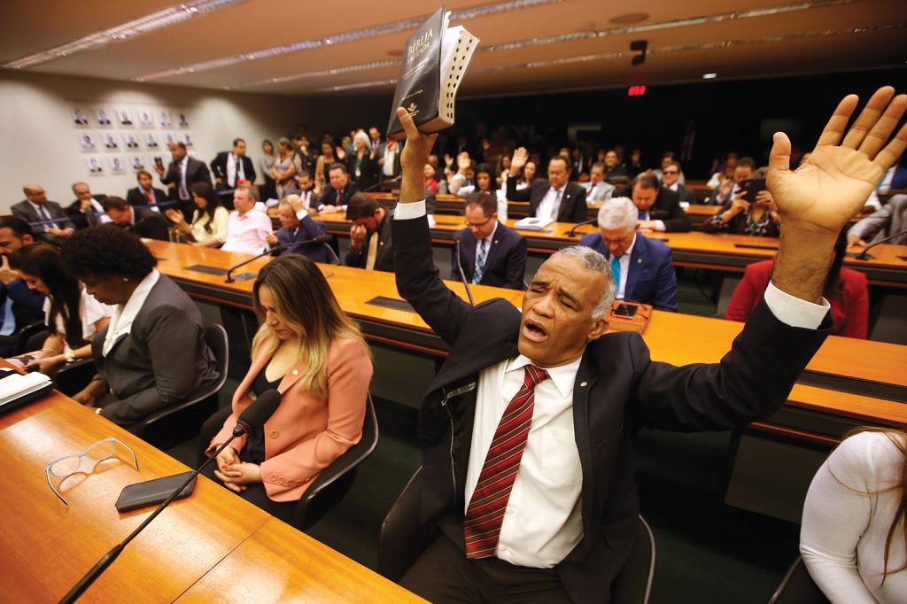 CAMARA DEPUTADOS-BANCADA EVANGELICA-2019-6428.jpg O PODER DA FÉ - Bancada evangélica: influente no Congresso -