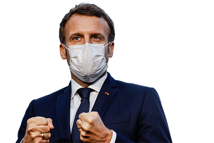 FRANCE-HEALTH-VIRUS-POLITICS-GOVERNMENT-HOSPITAL AMEAÇA À FRANCESA - Emmanuel Macron: ele promete plantar soja em seu país em represália ao desmatamento -