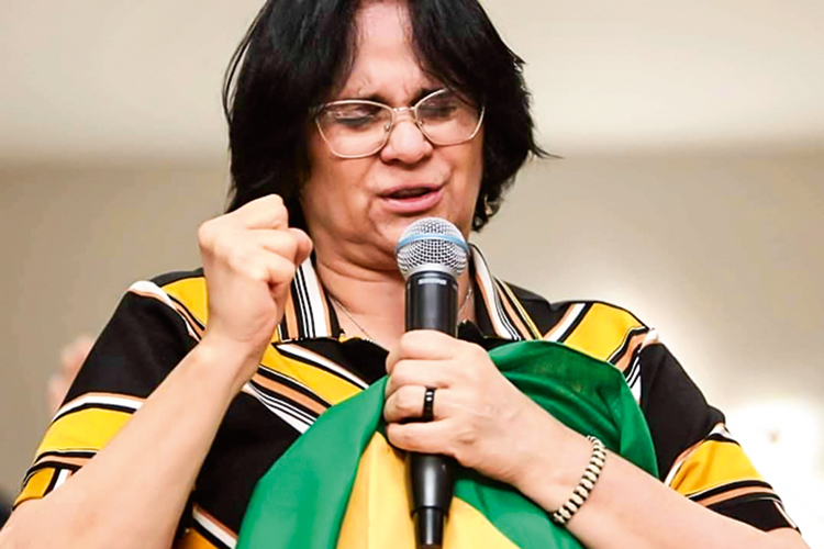 Ex-ministra Damares Alves -