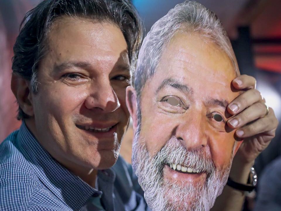 O candidato do PT ao governo de São Paulo, Fernando Haddad