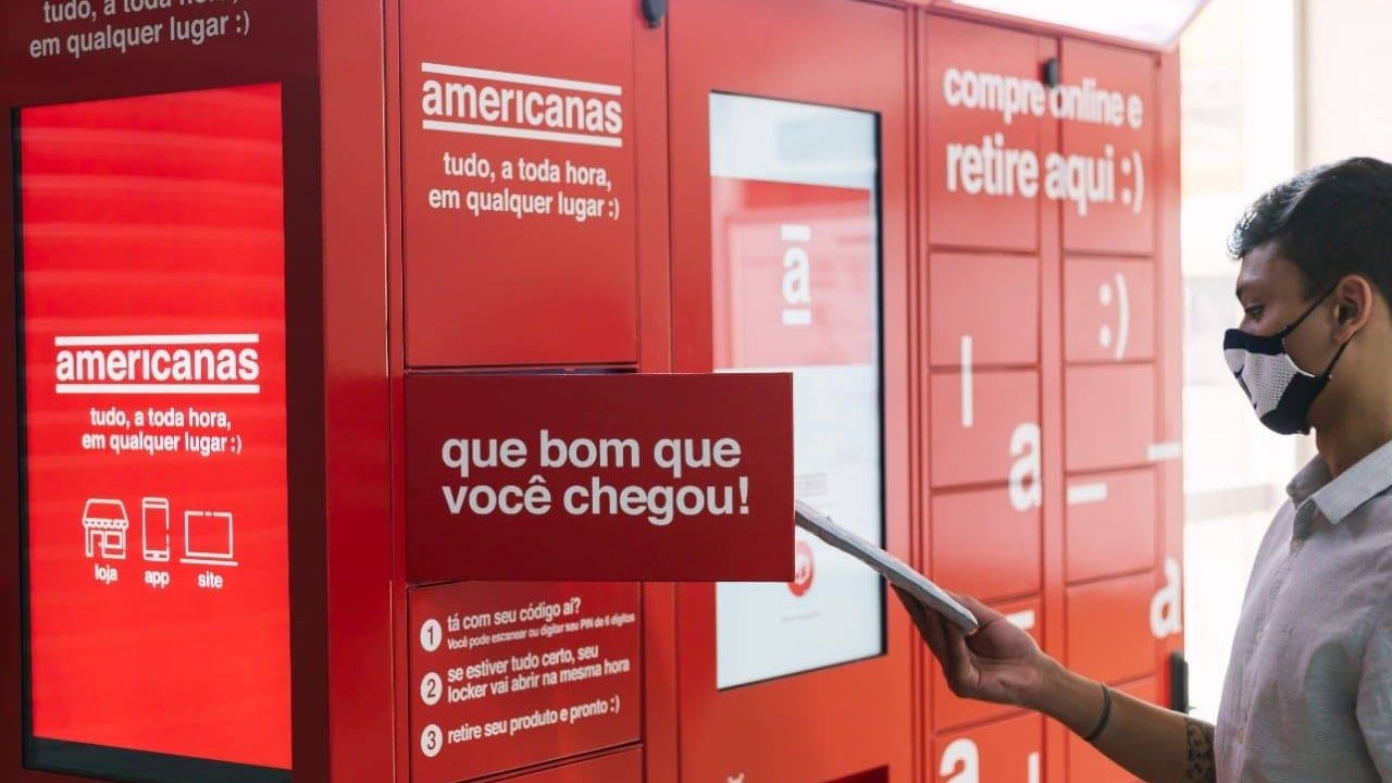 Rio de Janeiro e São Paulo já contam com rede de armários inteligentes para retirada de compras online da B2W.