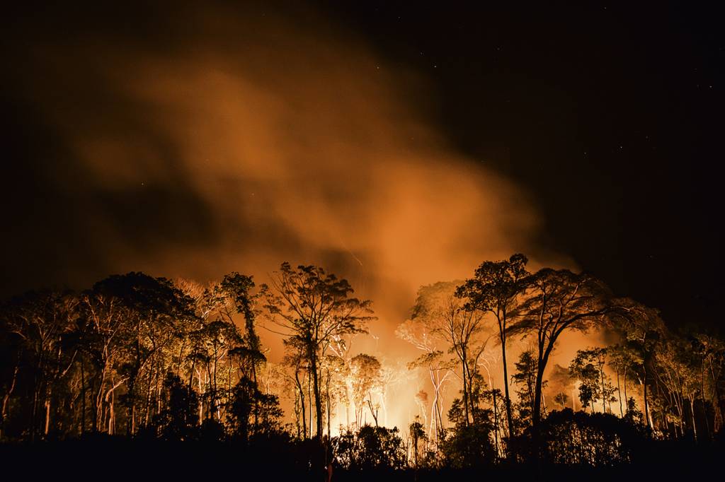 EM CHAMAS - Queimada na Amazônia: imagem do Brasil como destruidor da natureza pode trazer danos ao agronegócioEm chamas Queimada na Amazônia: imagem do Brasil como destruidor da natureza pode trazer danos ao agronegócio -