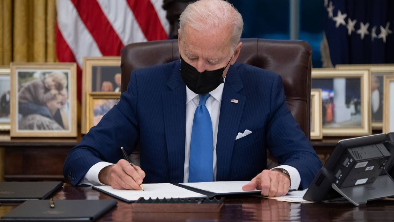 Joe Biden na Casa Branca