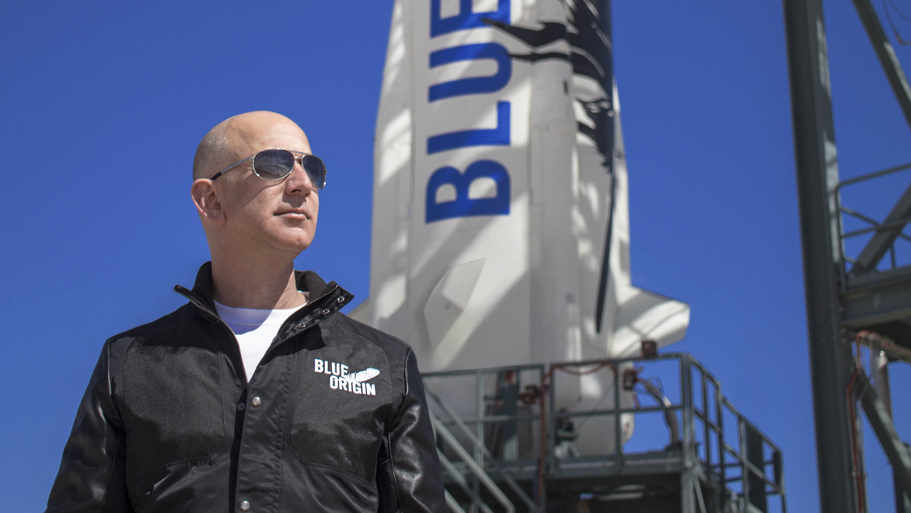 Jeff Bezos é dono da Blue Origin