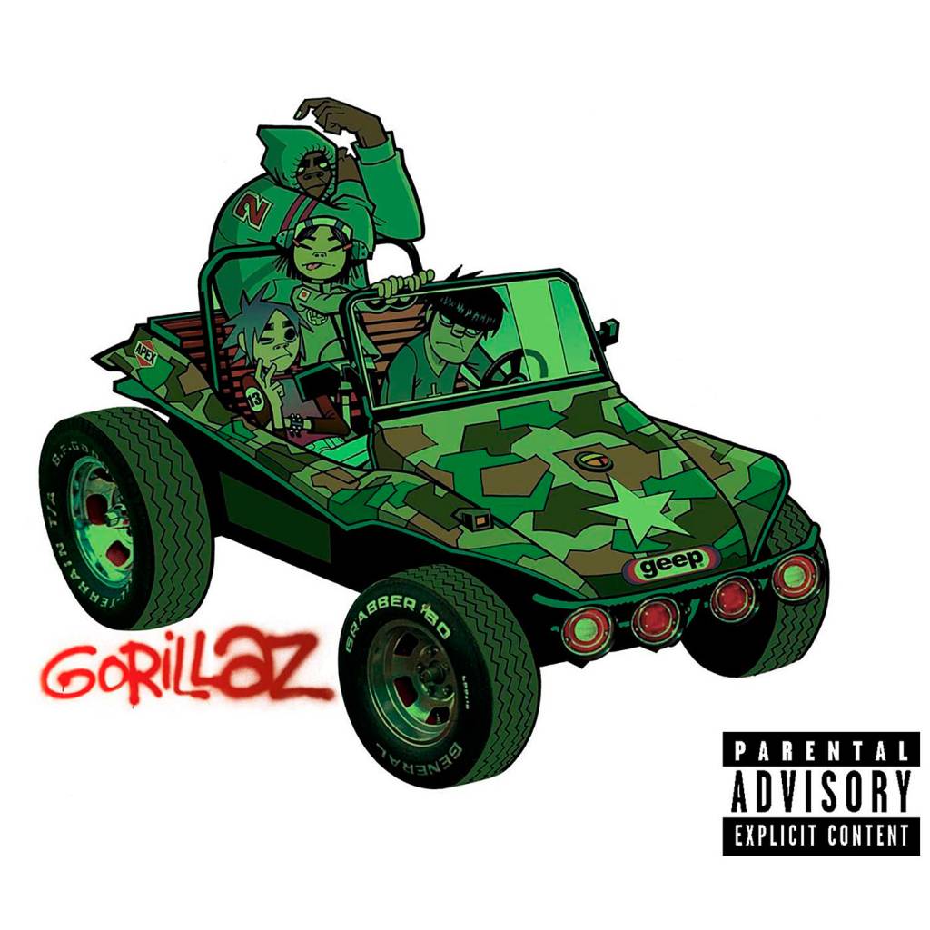 Capa do álbum de estreia da banda Gorillaz
