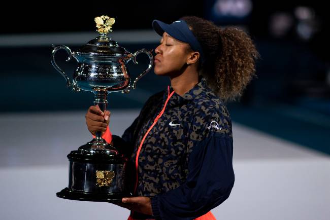 Naomi Osaka foi campeão do Aberto da Austrália neste ano -