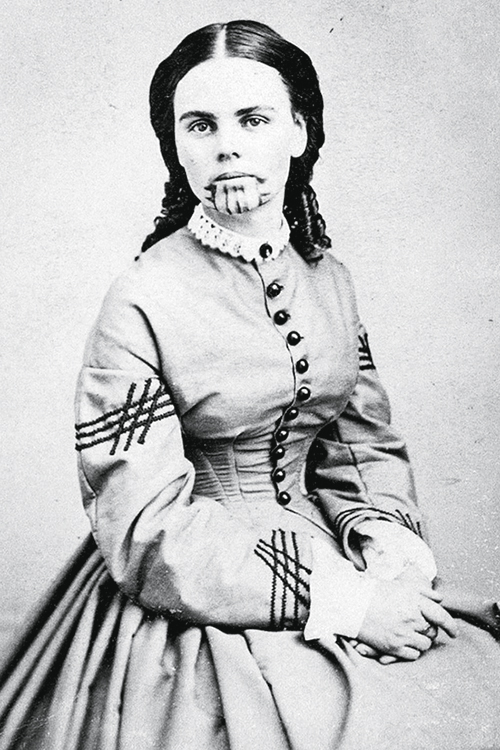 ESTIGMA - Olive Oatman, tatuada pelos Mohave: história distorcida -