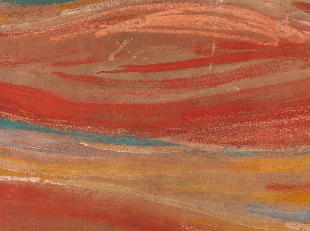 Detalhe do quadro 'O Grito', de Edvard Munch