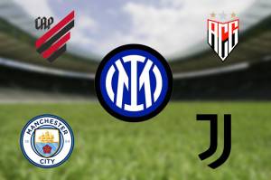 Inter de Milão, Juventus, Athletico-PR, Manchester City e Atlético-GO aderiram as mudanças de símbolos -