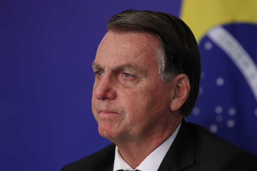 O presidente Jair Bolsonaro - 26/03/2021 -