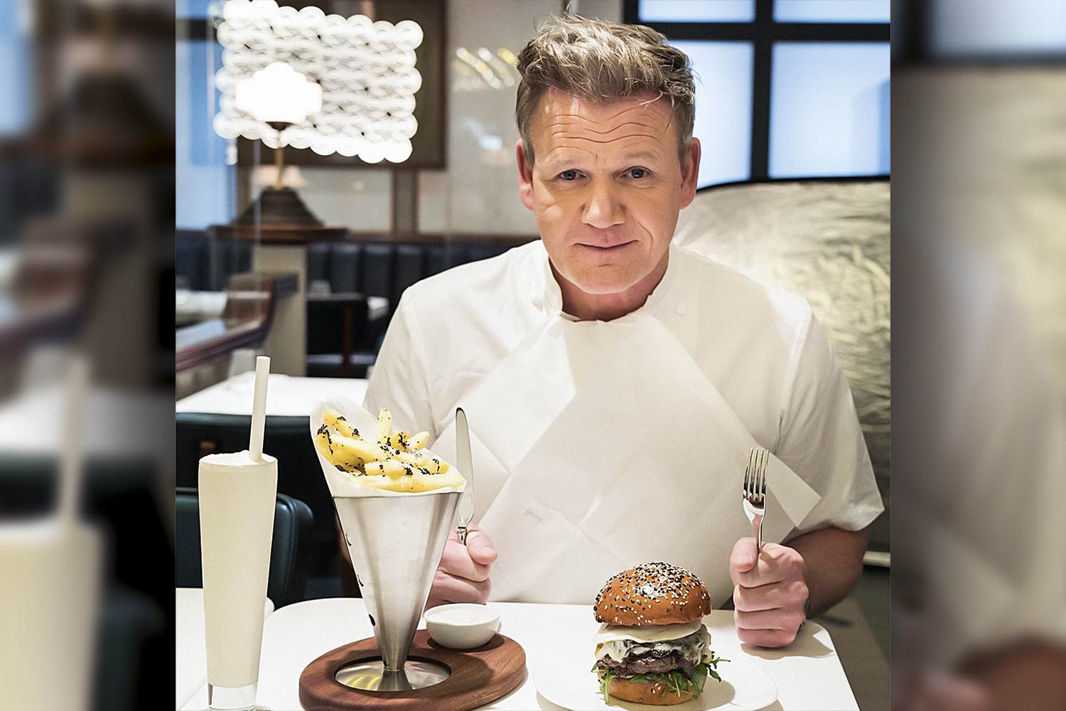 LUXO SÓ - Ramsay e seu burger: a pandemia fez do gasto com comida um prazer que as pessoas se permitem -
