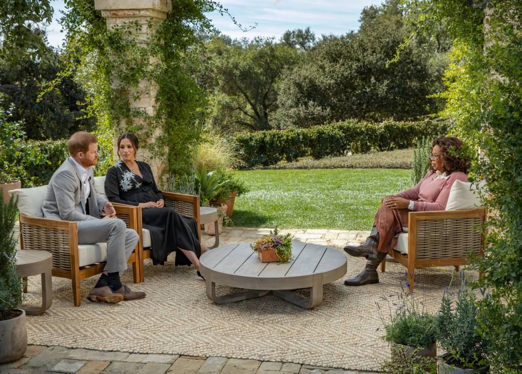 Oprah Winfrey entrevista príncipe Harry e Meghan Markle - 07/03/2021