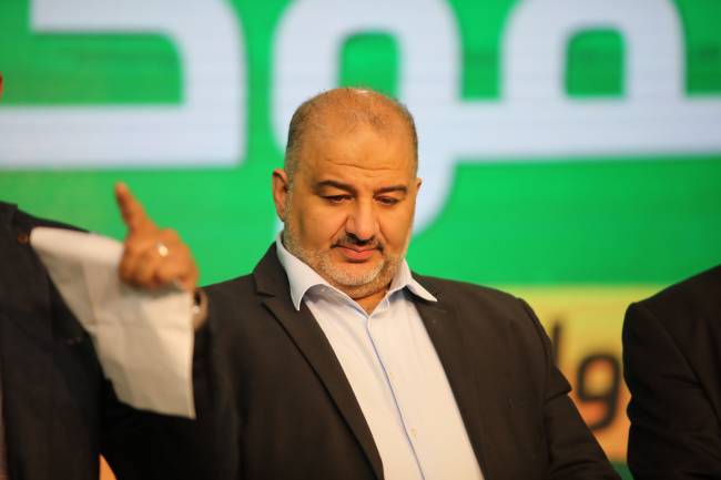 Mansour Abbas, líder do partido Lista Árabe Unida